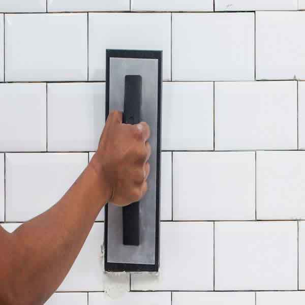 image of a Wall being Grouted